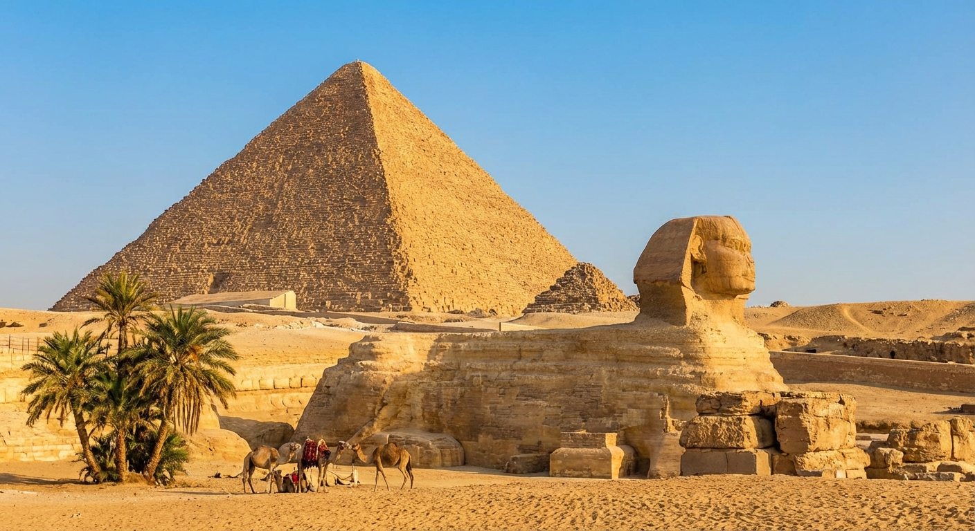 Travel guide cover for Egypt