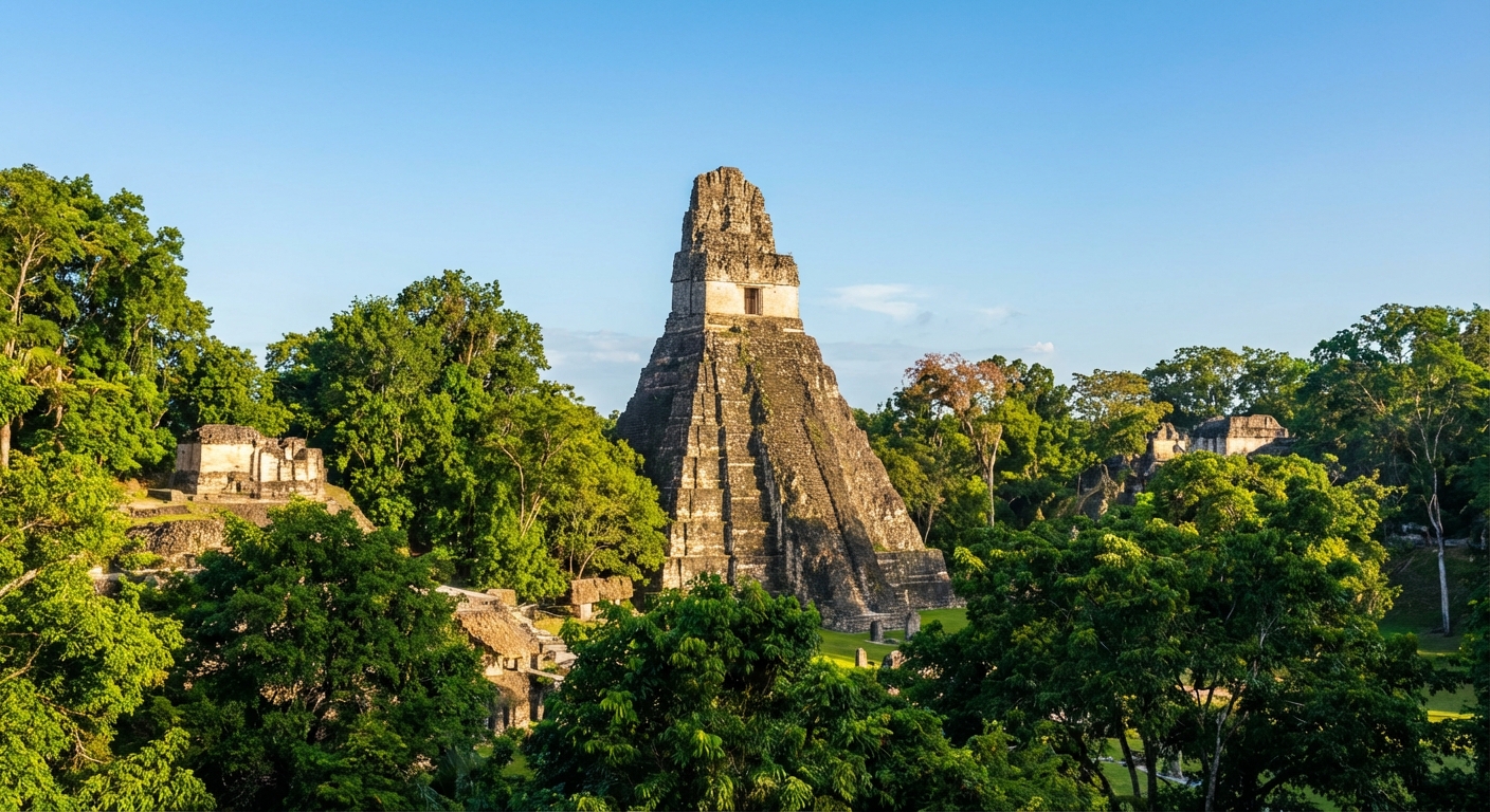 Travel guide cover for Guatemala