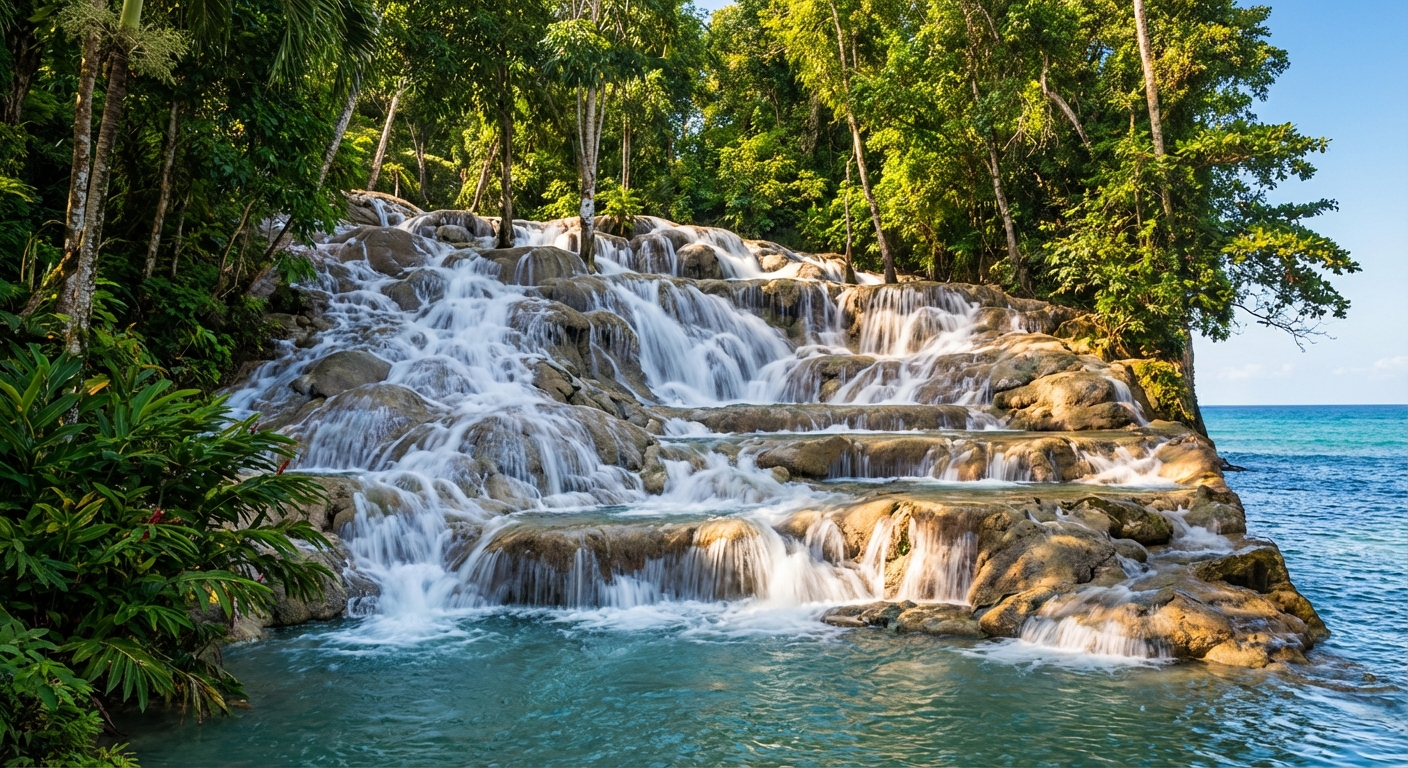 Travel guide cover for Jamaica