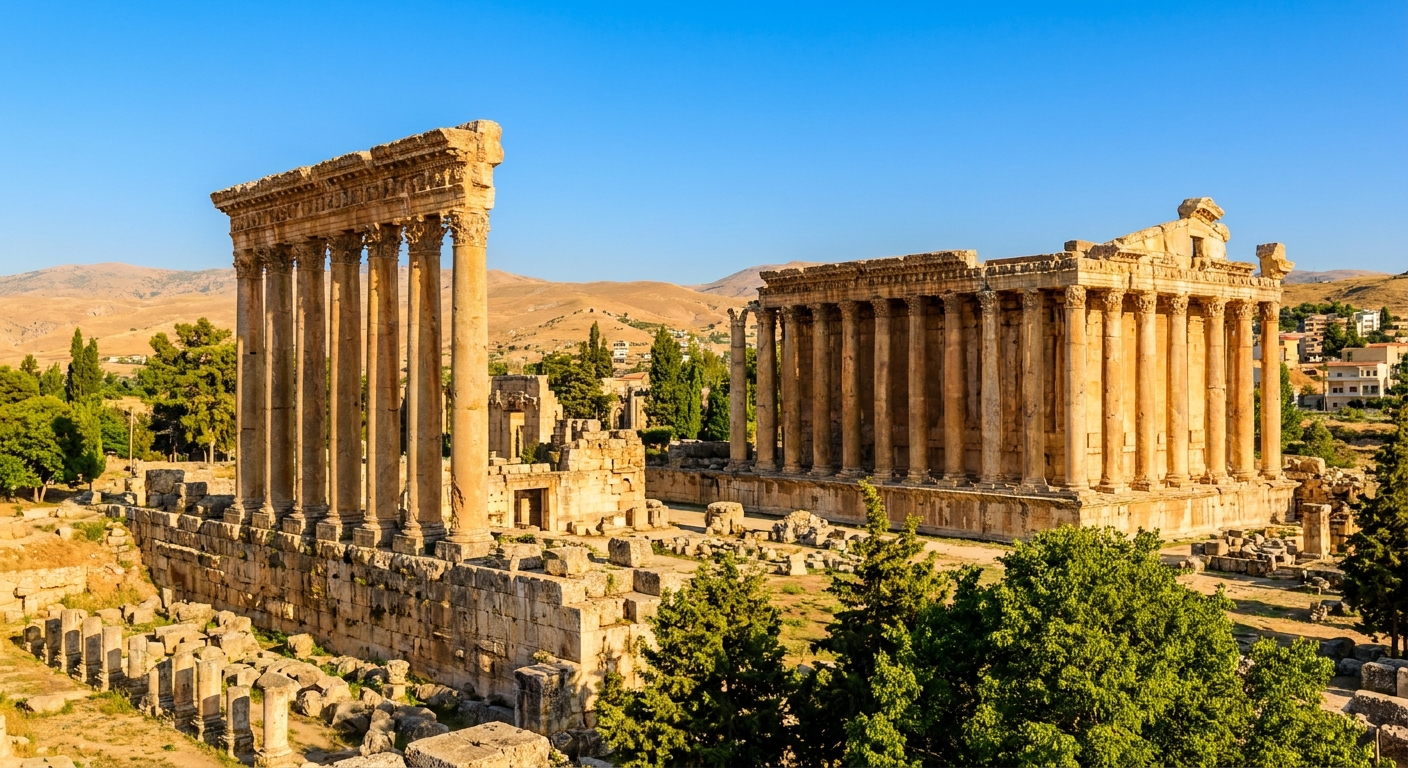 Travel guide cover for Lebanon