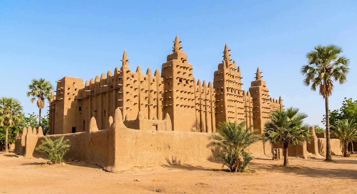 Travel guide cover for Mali