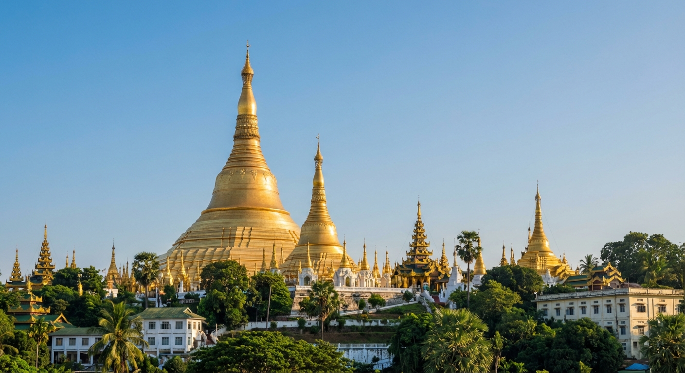 Travel guide cover for Myanmar