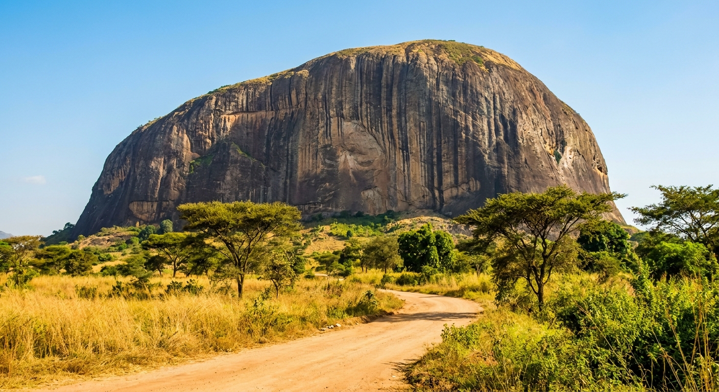 Travel guide cover for Nigeria