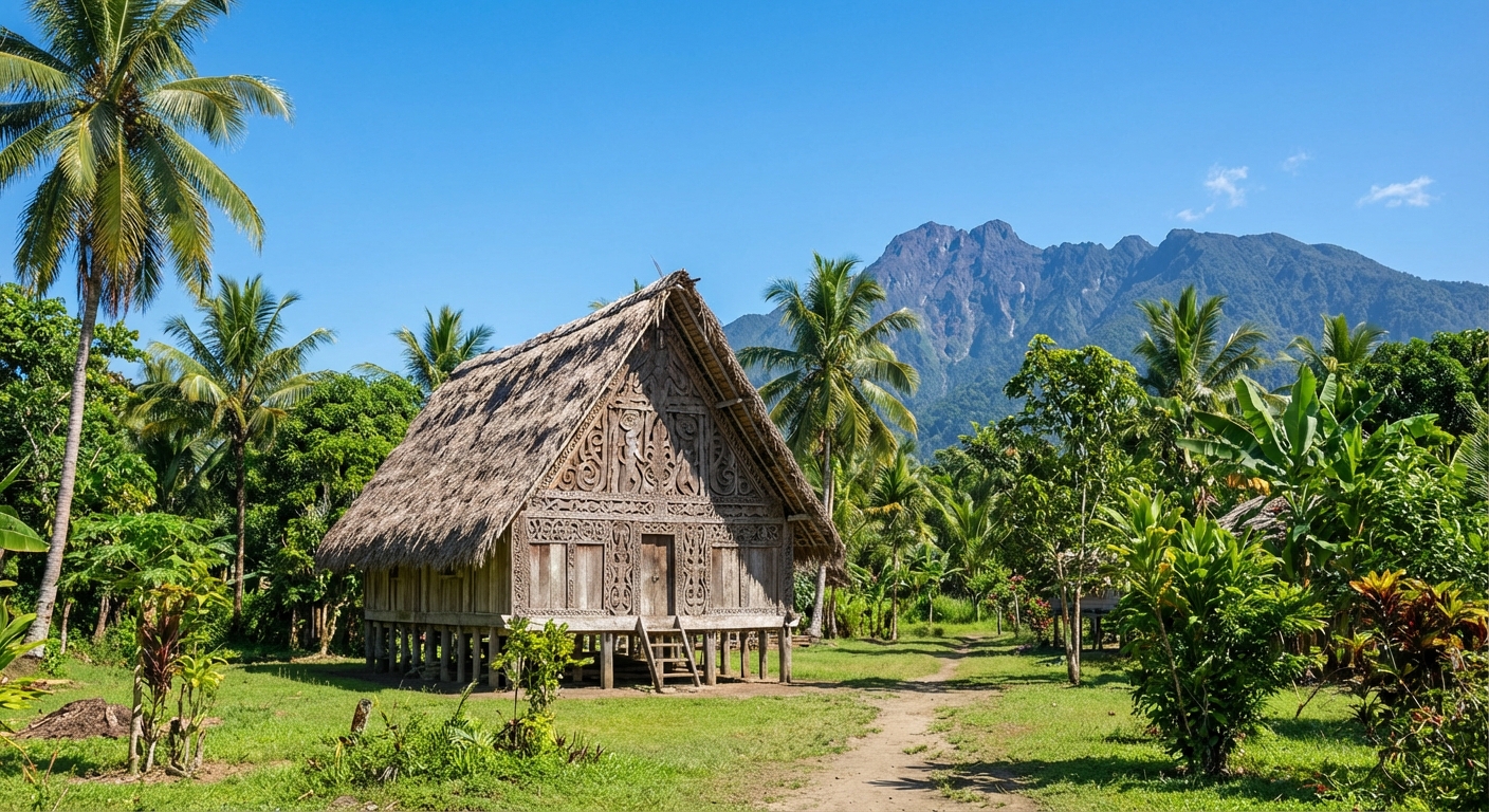 Travel guide cover for Papua New Guinea