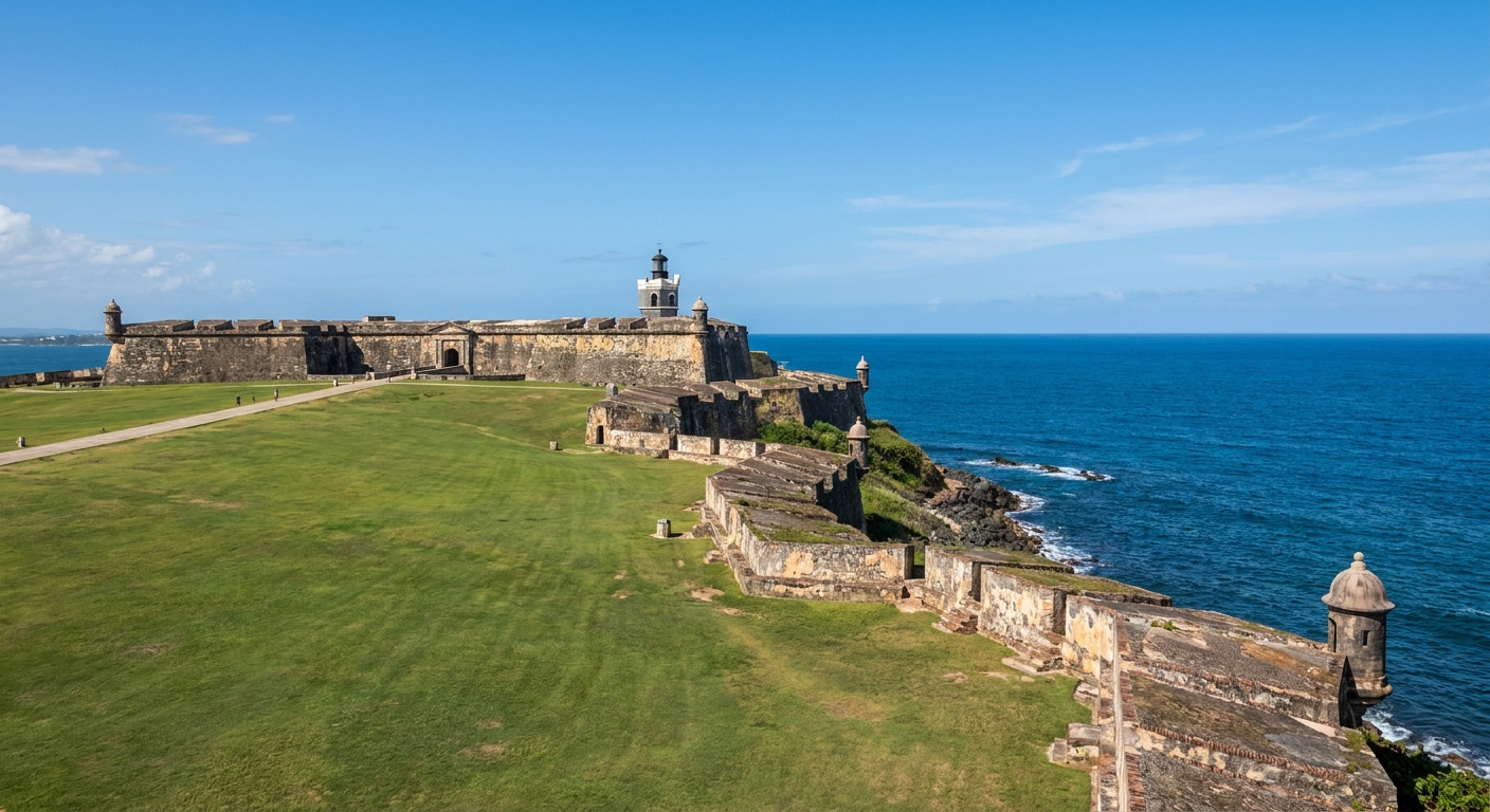 Travel guide cover for Puerto Rico