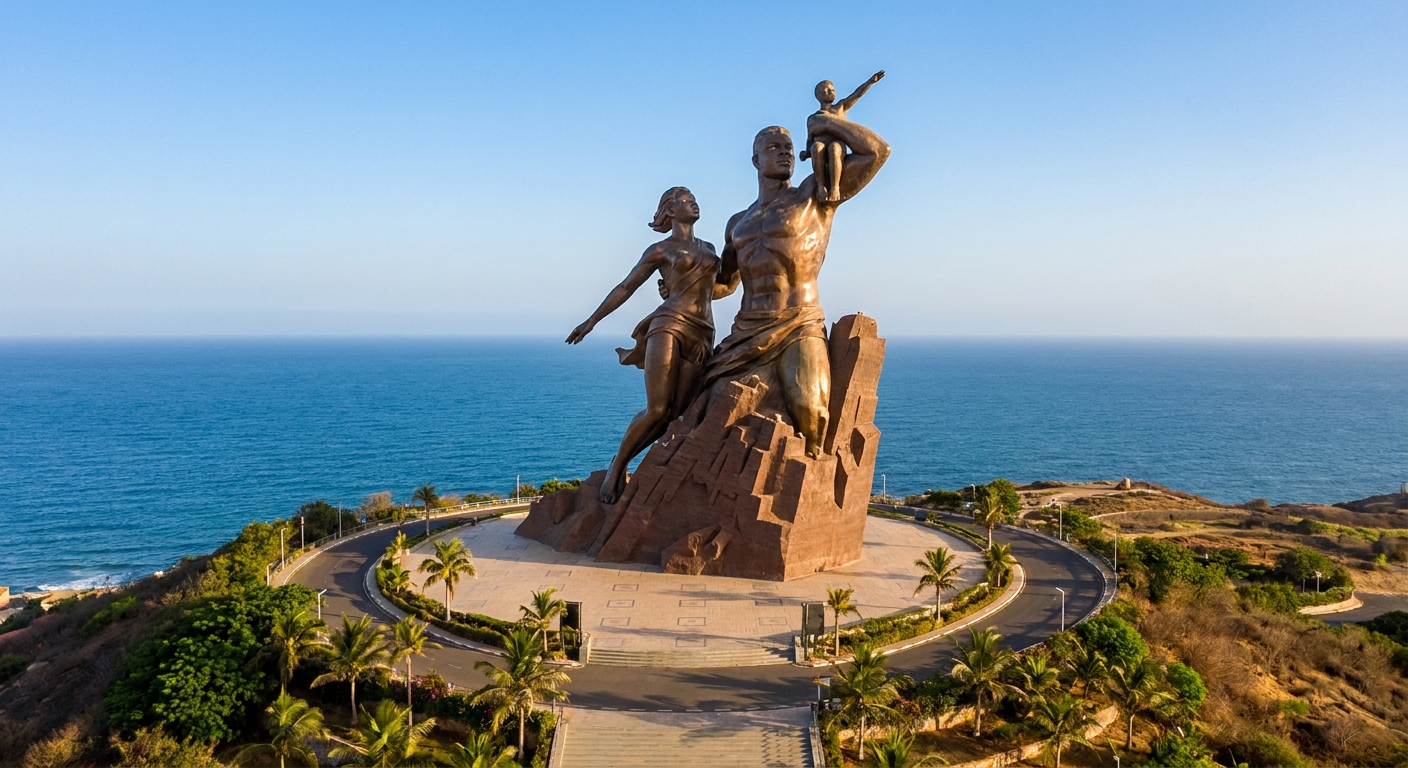 Travel guide cover for Senegal