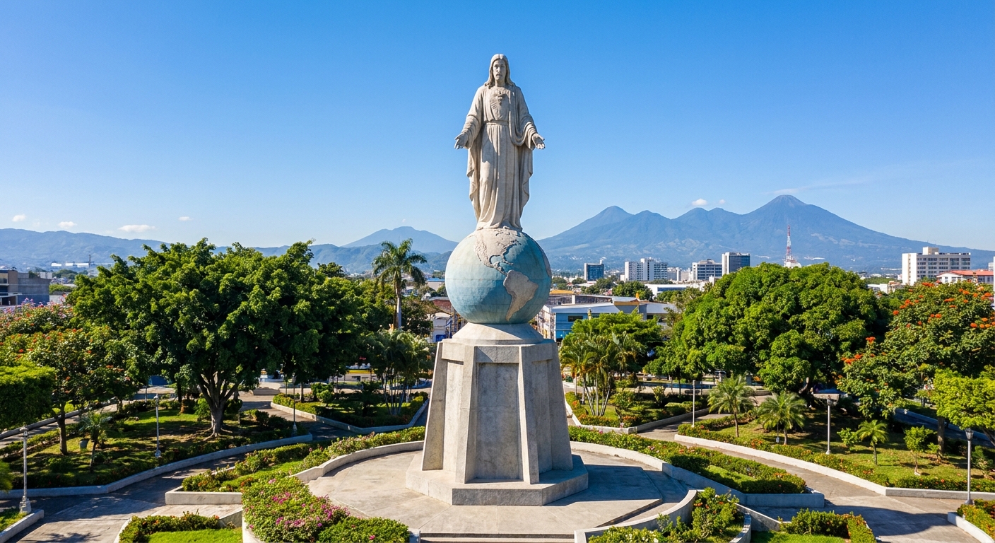 Travel guide cover for El Salvador