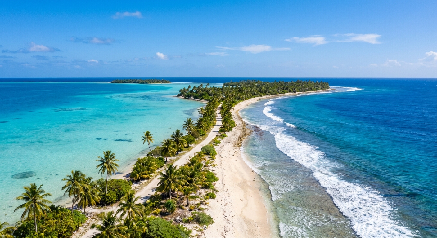 Travel guide cover for Tuvalu