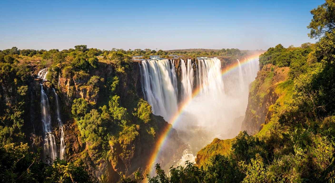 Travel guide cover for Zambia